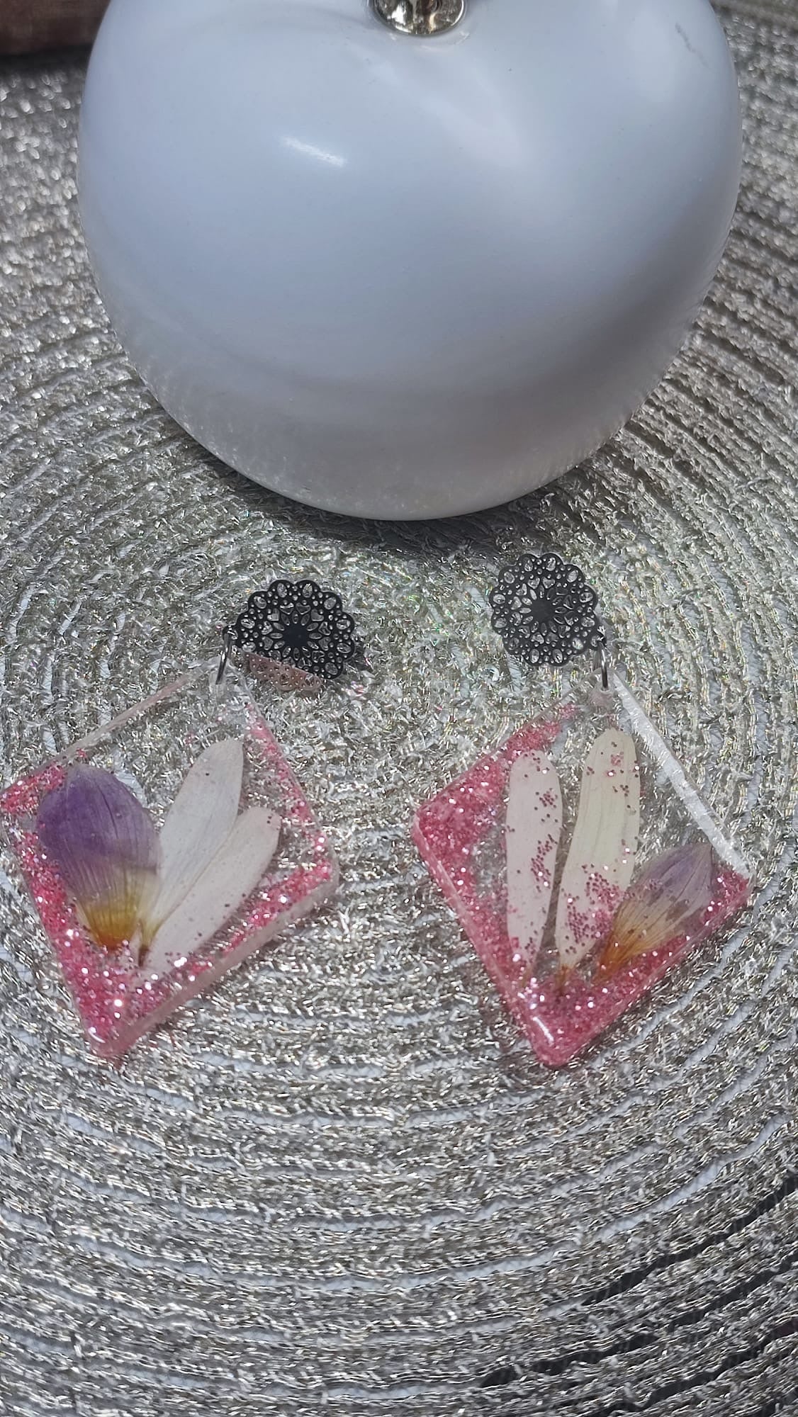 Boucles d’oreilles FLEURS NATURELLES