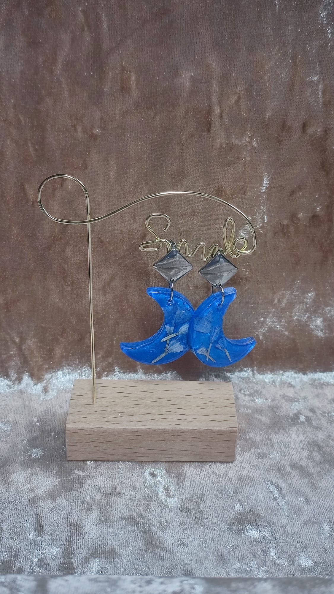 Boucles d’oreilles FLEURS NATURELLES