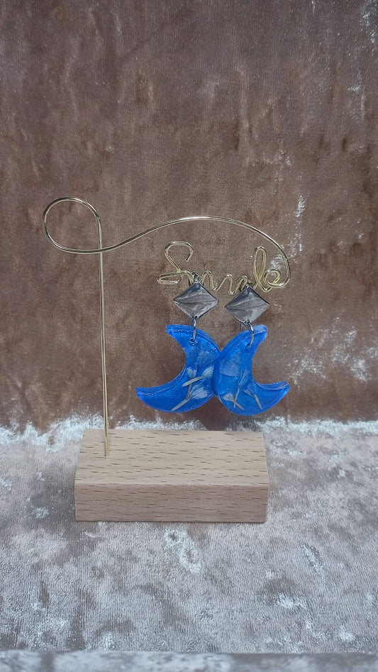 Boucles d’oreilles FLEURS NATURELLES