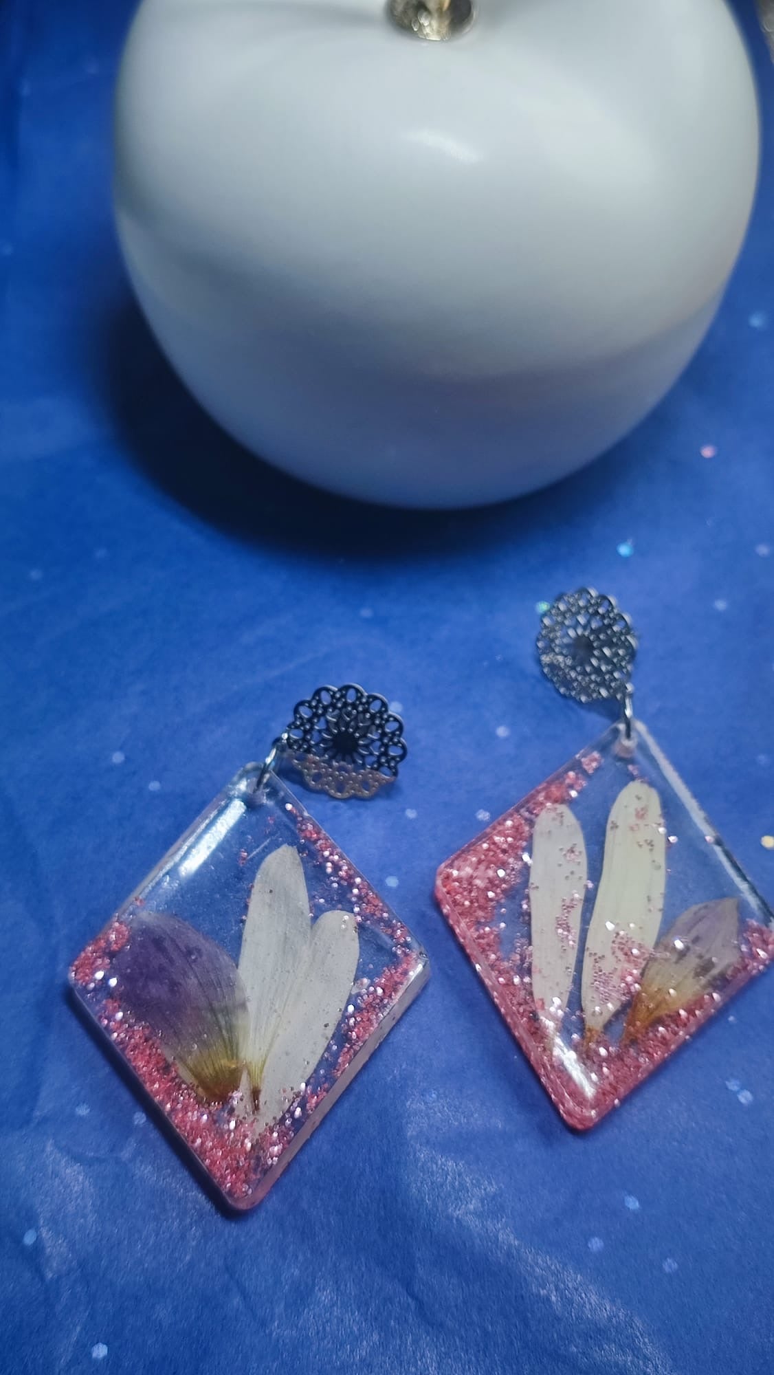 Boucles d’oreilles FLEURS NATURELLES