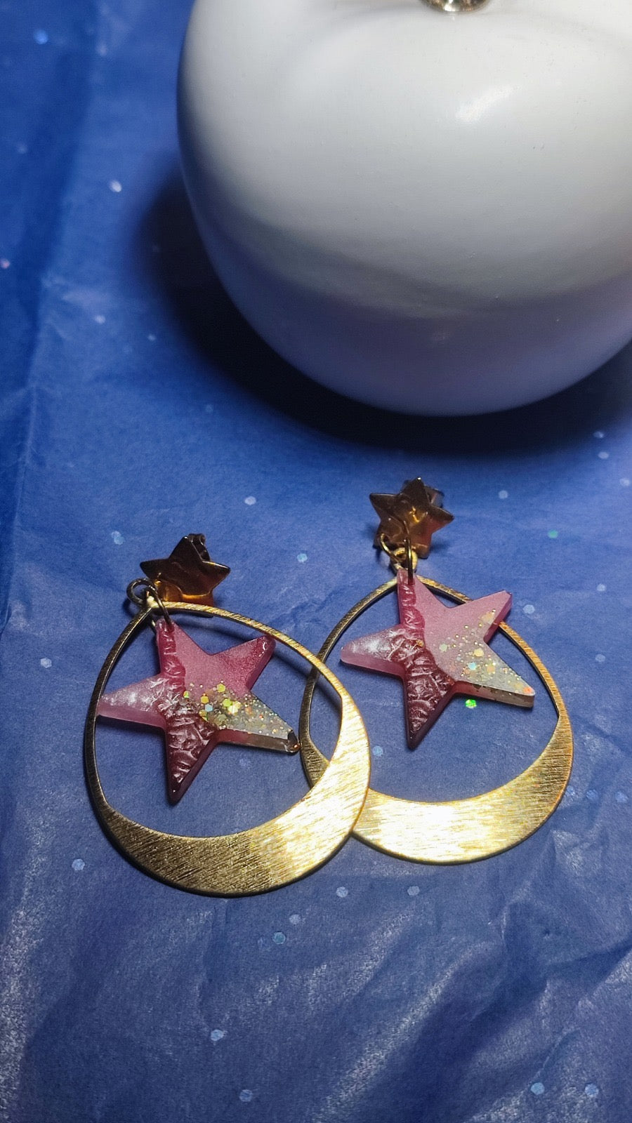 Boucles d’oreilles STARS
