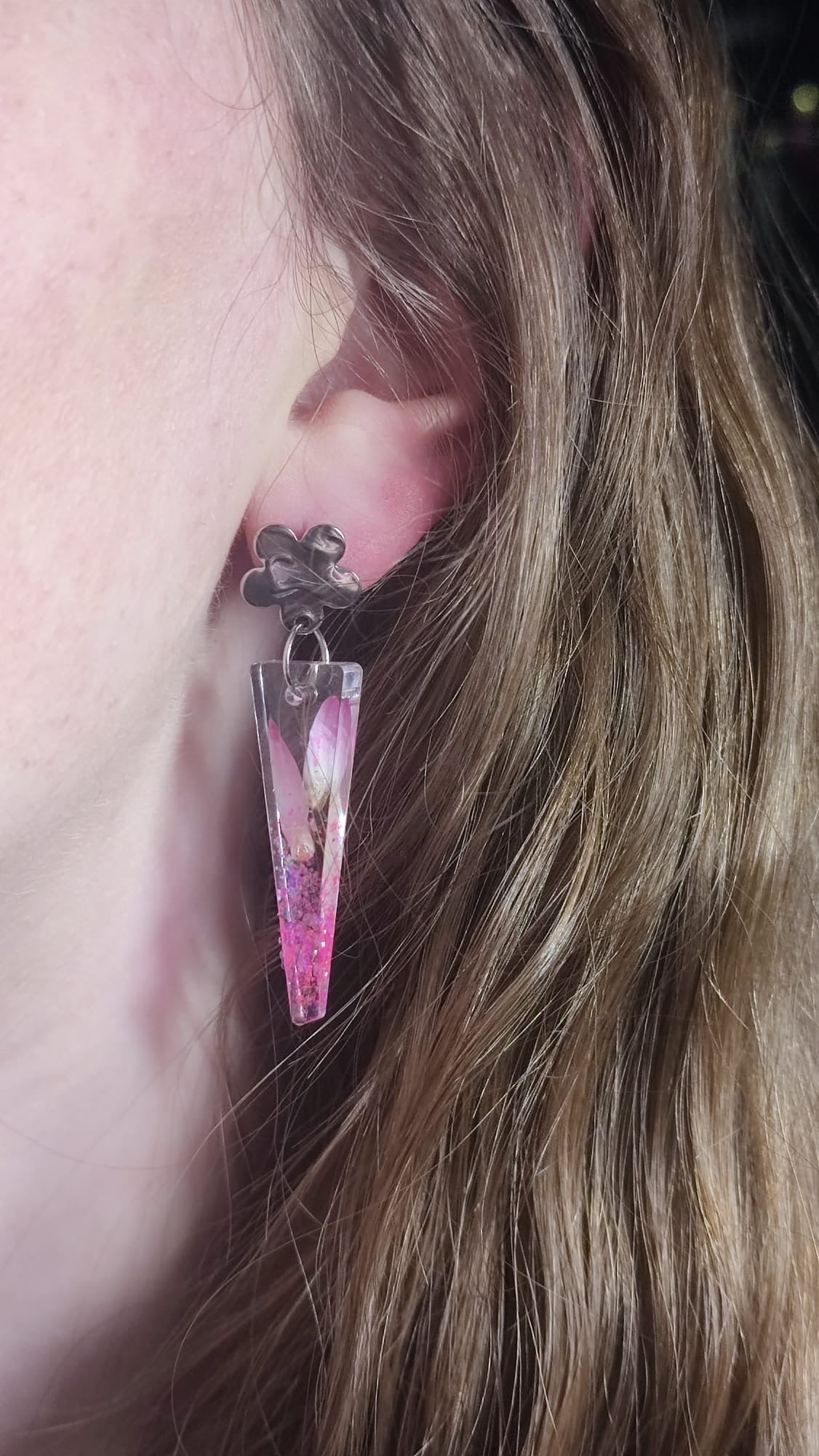 Boucles d’oreilles FLEURS NATURELLES
