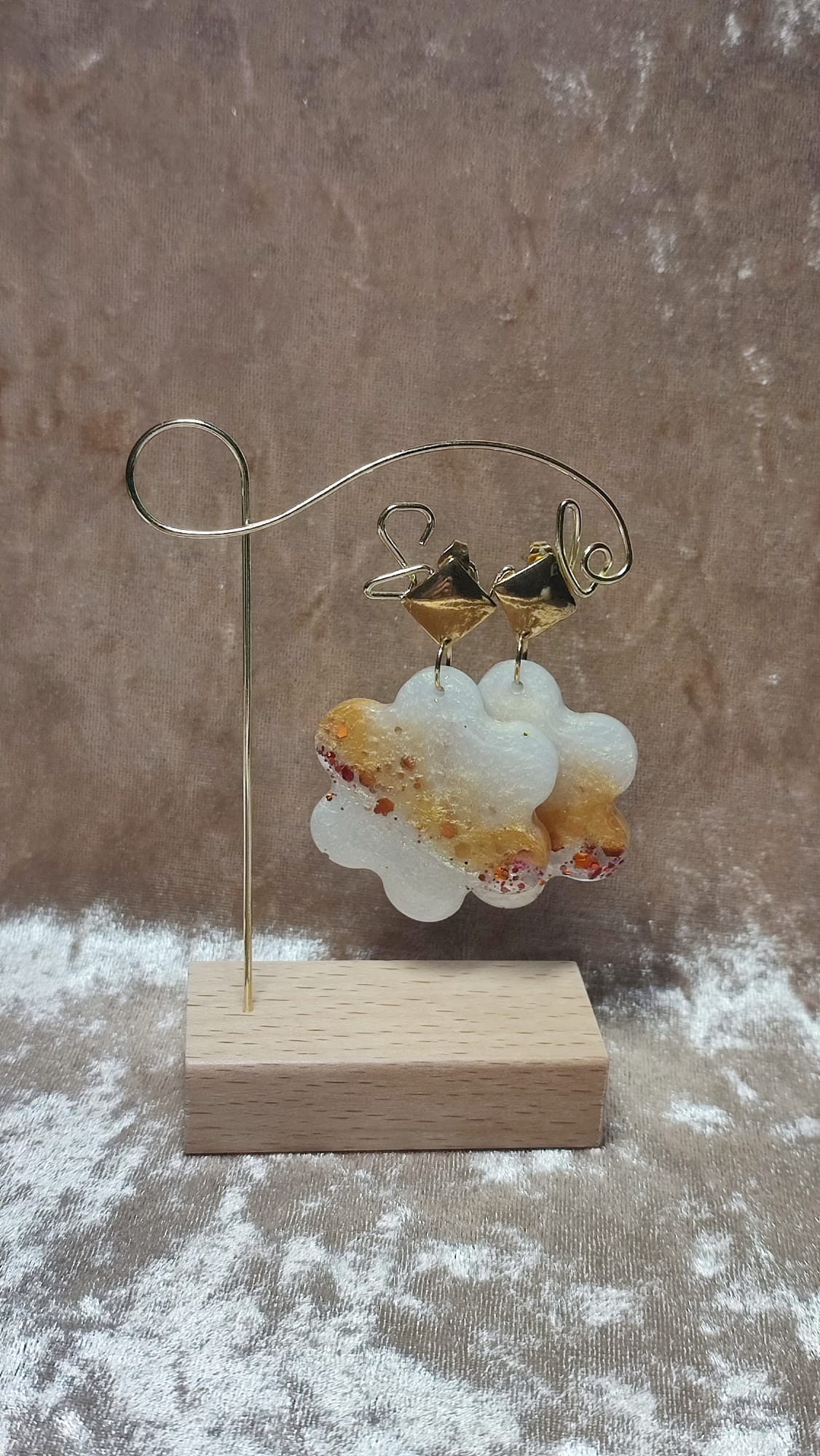 Boucles d’oreilles ROXANE ( grande )