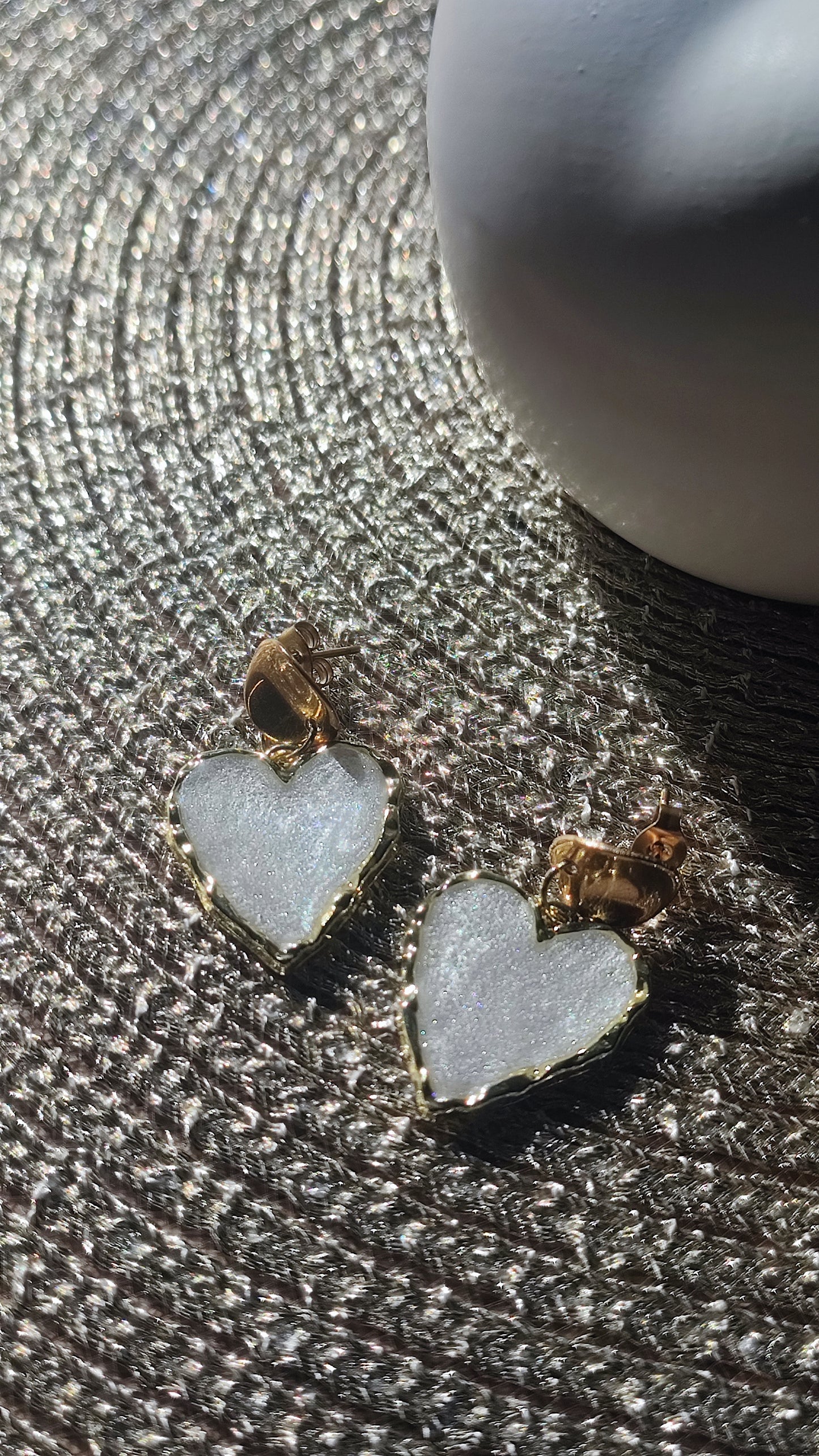 Boucle d'oreilles COEUR PRÉCIEUX
