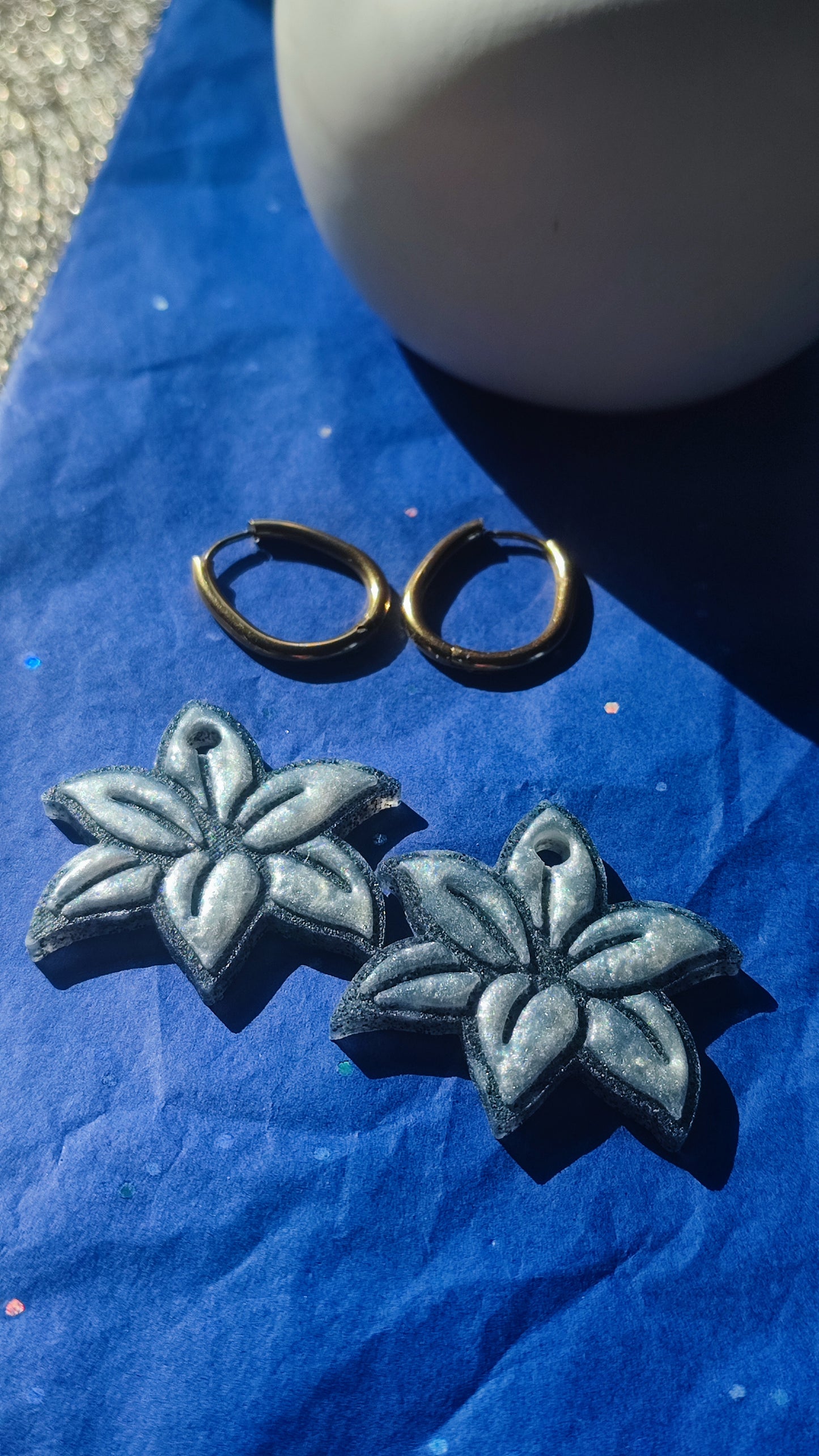 Boucles d'oreilles FLEUR  DE LYS