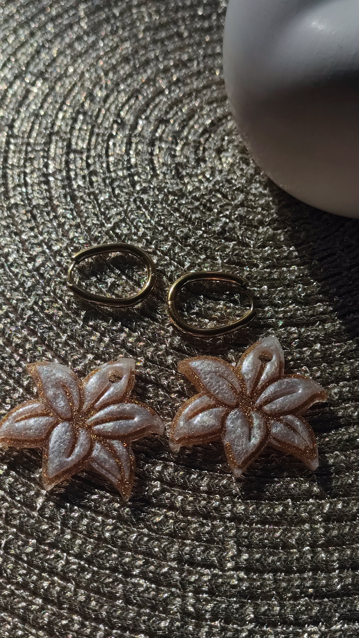 Boucles d'oreilles FLEUR  DE LYS