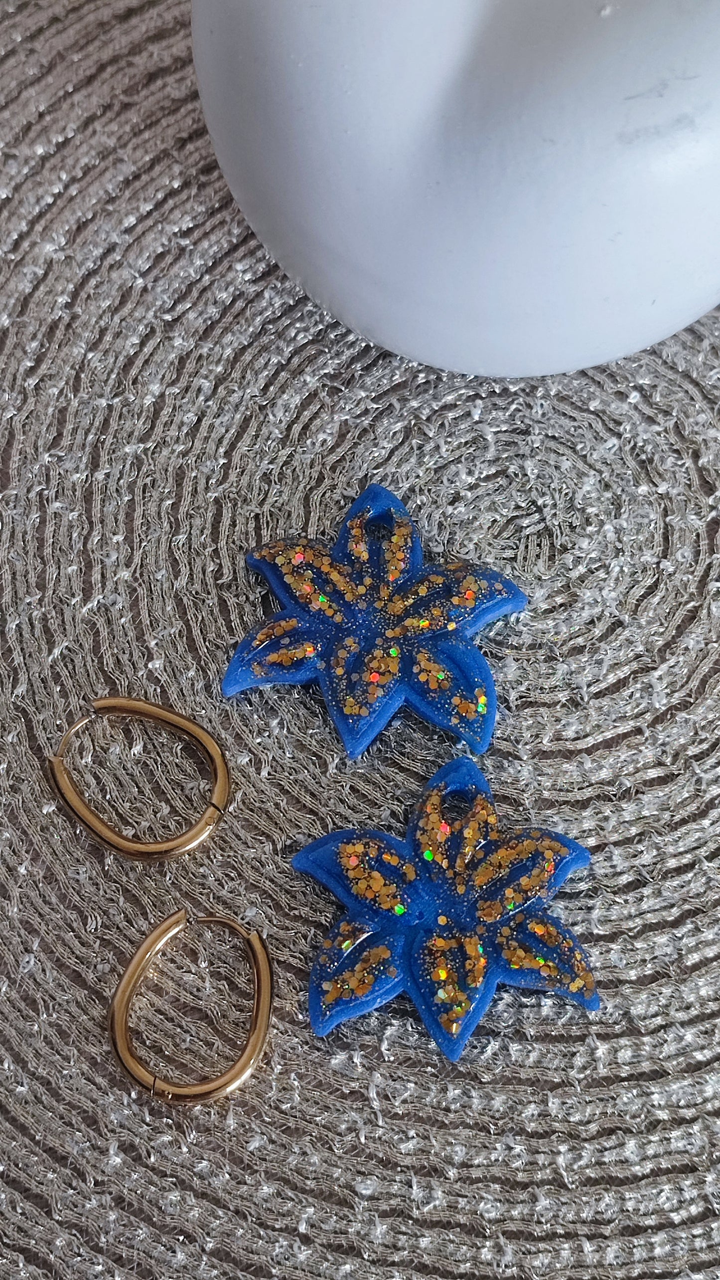 Boucles d'oreilles FLEUR  DE LYS